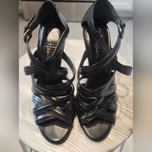 Cole Haan Women's Black Strappy Heels